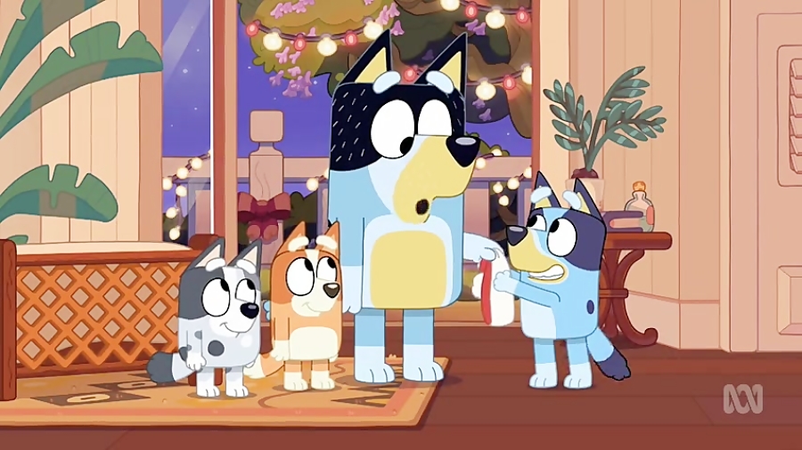 انیمیشن Bluey - فصل 1 قسمت 52 ( آخر ) - Verandah+Santa